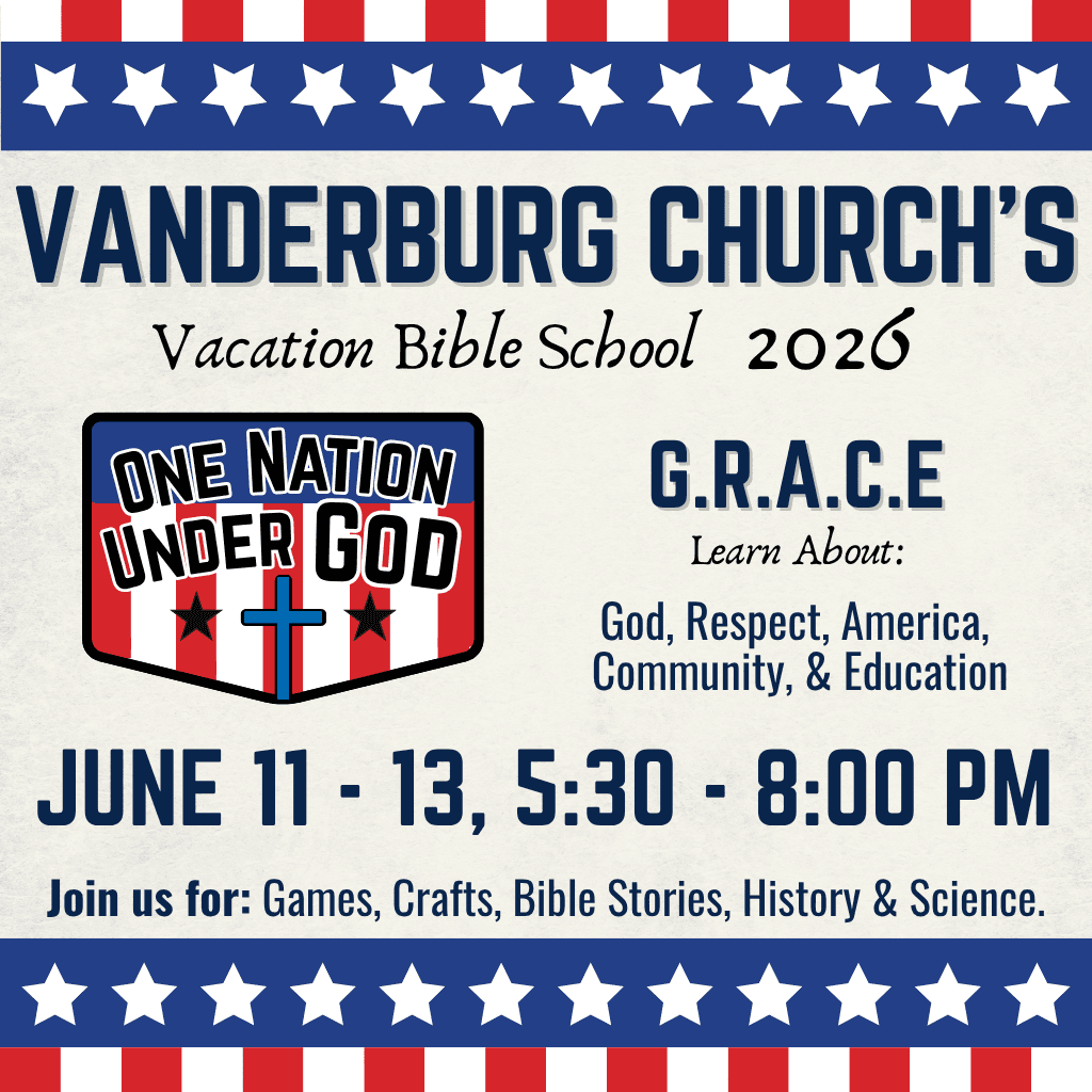 One Nation Under God VBS flyer